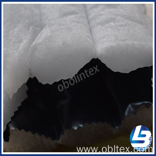 OBL20-Q-054 Polyester Pongee Quilting Fabric For Coat